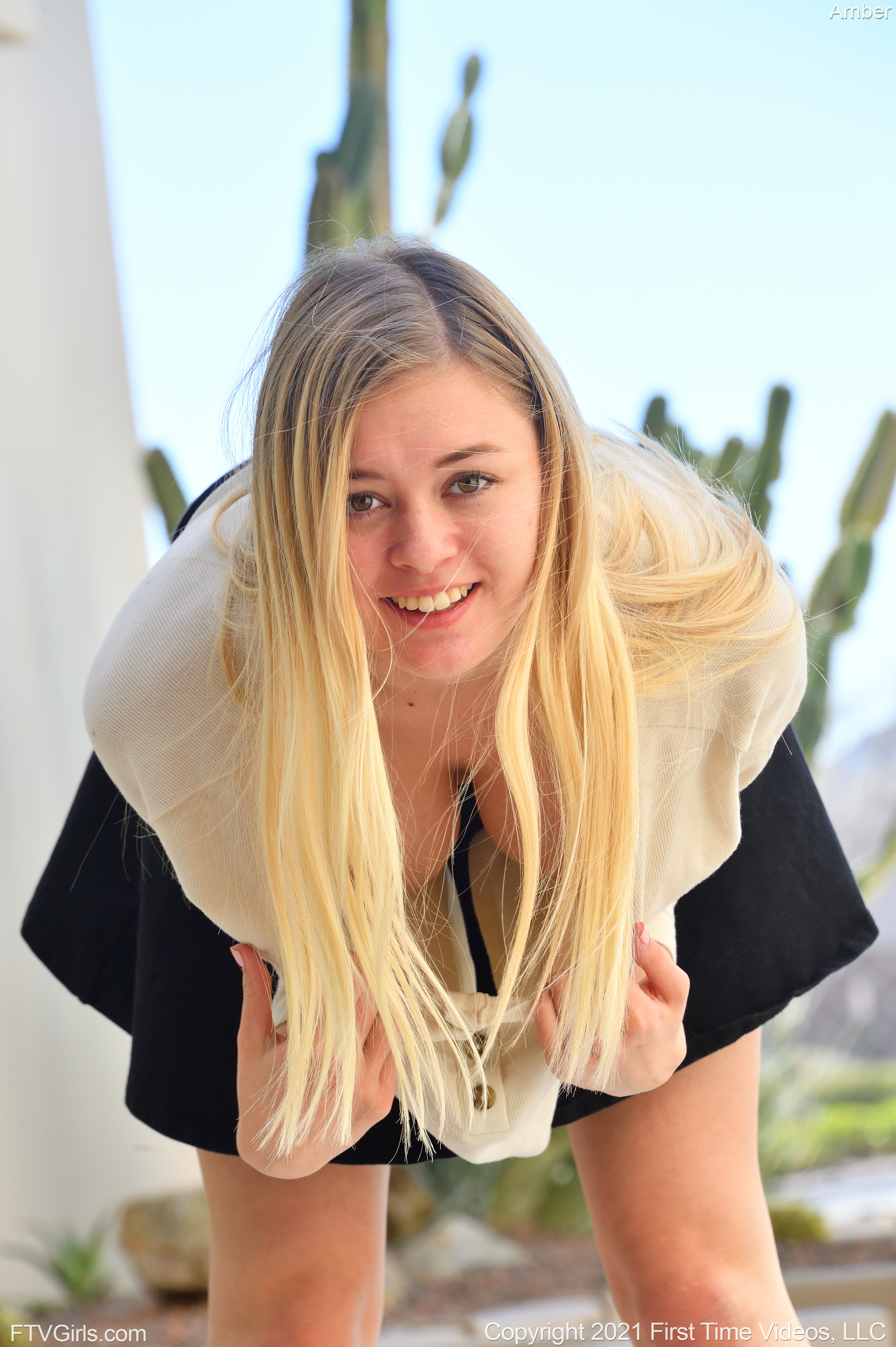 Amber in Ftv Girls set Panty Free Upskirt