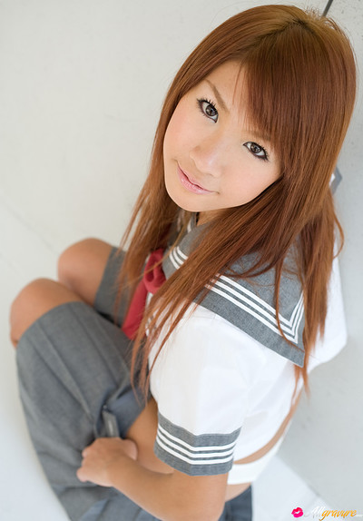 Mai Hoshino in Just Ass Delicious from All Gravure