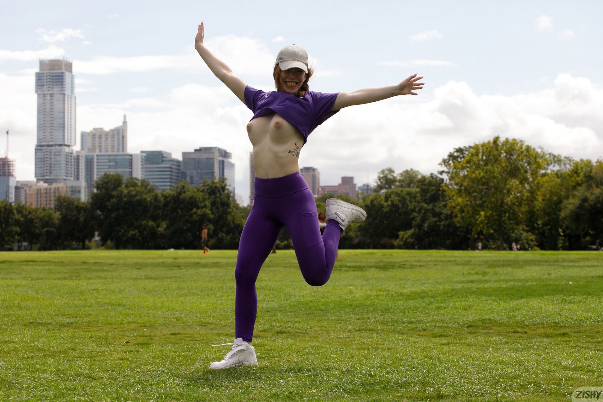 Nala Brooks in Zishy set Nala Brooks Purple Whatevers