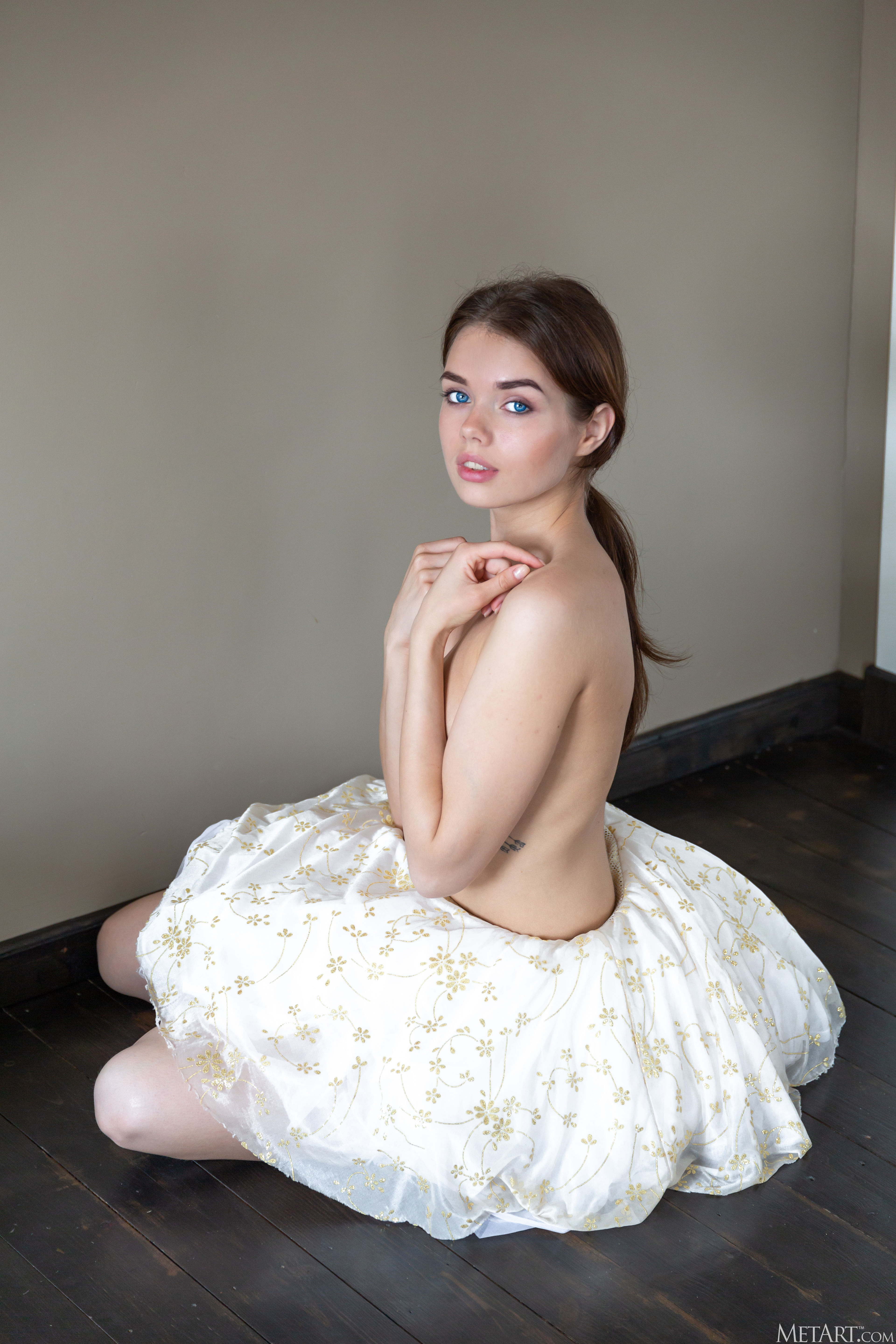 Keira Blue in Metart set Bold Ballerina
