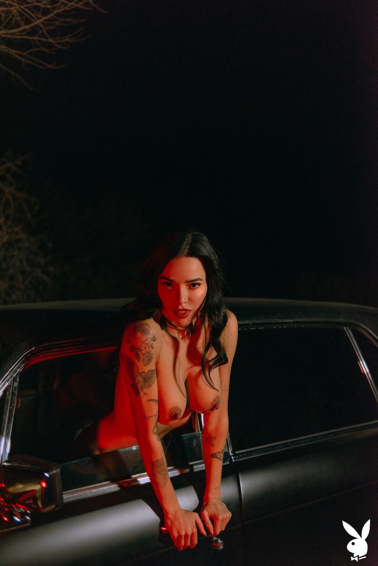 Lily Andrews in Playboy set Late Night Ride