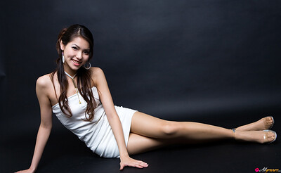 Alice in White Dress from All Gravure