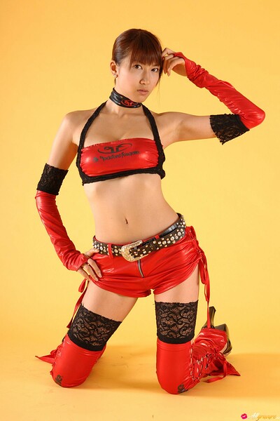 Momoyo Aihara in Fasgate from All Gravure