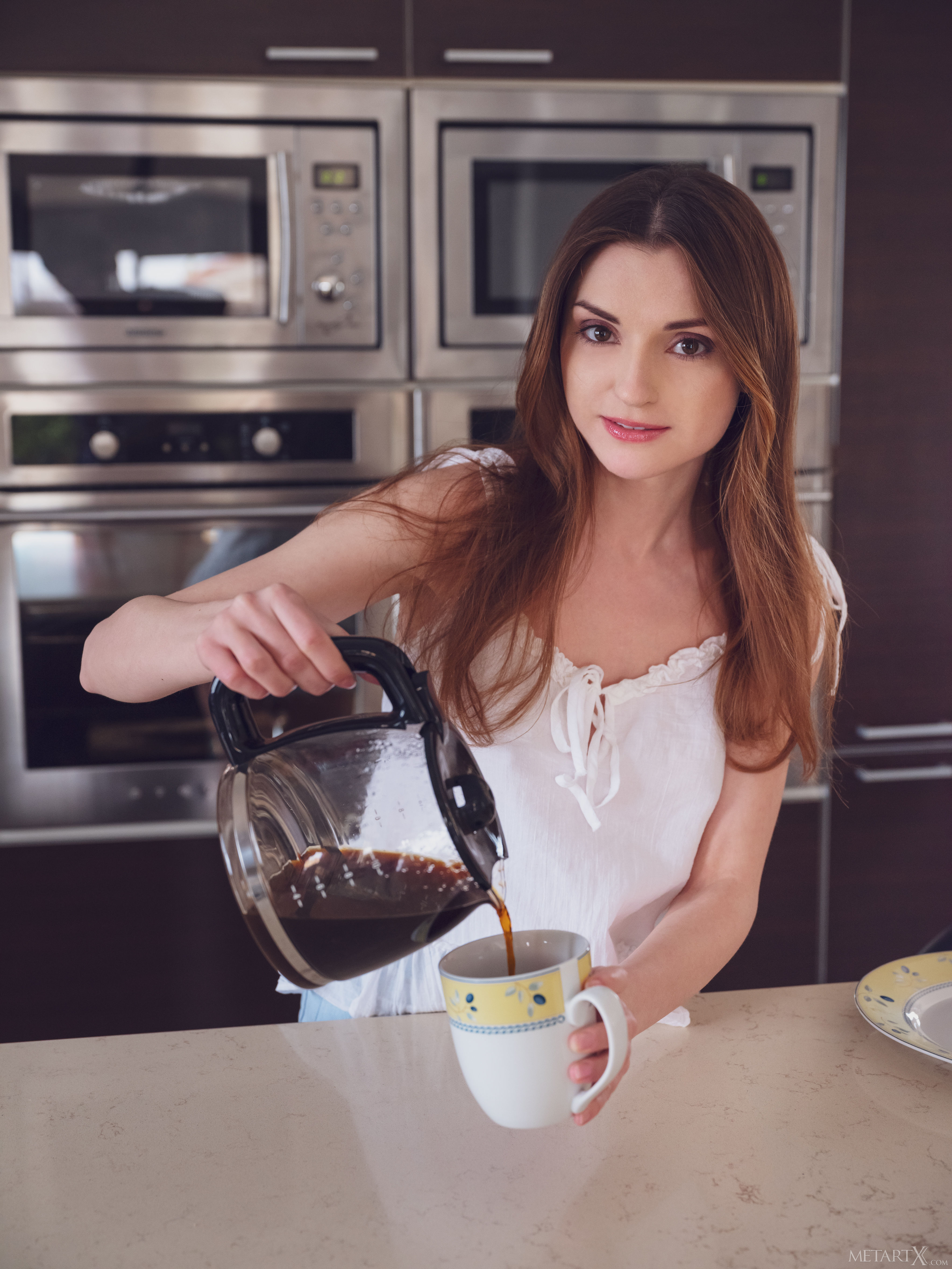 Julietta in Metart X set Snack Time 1