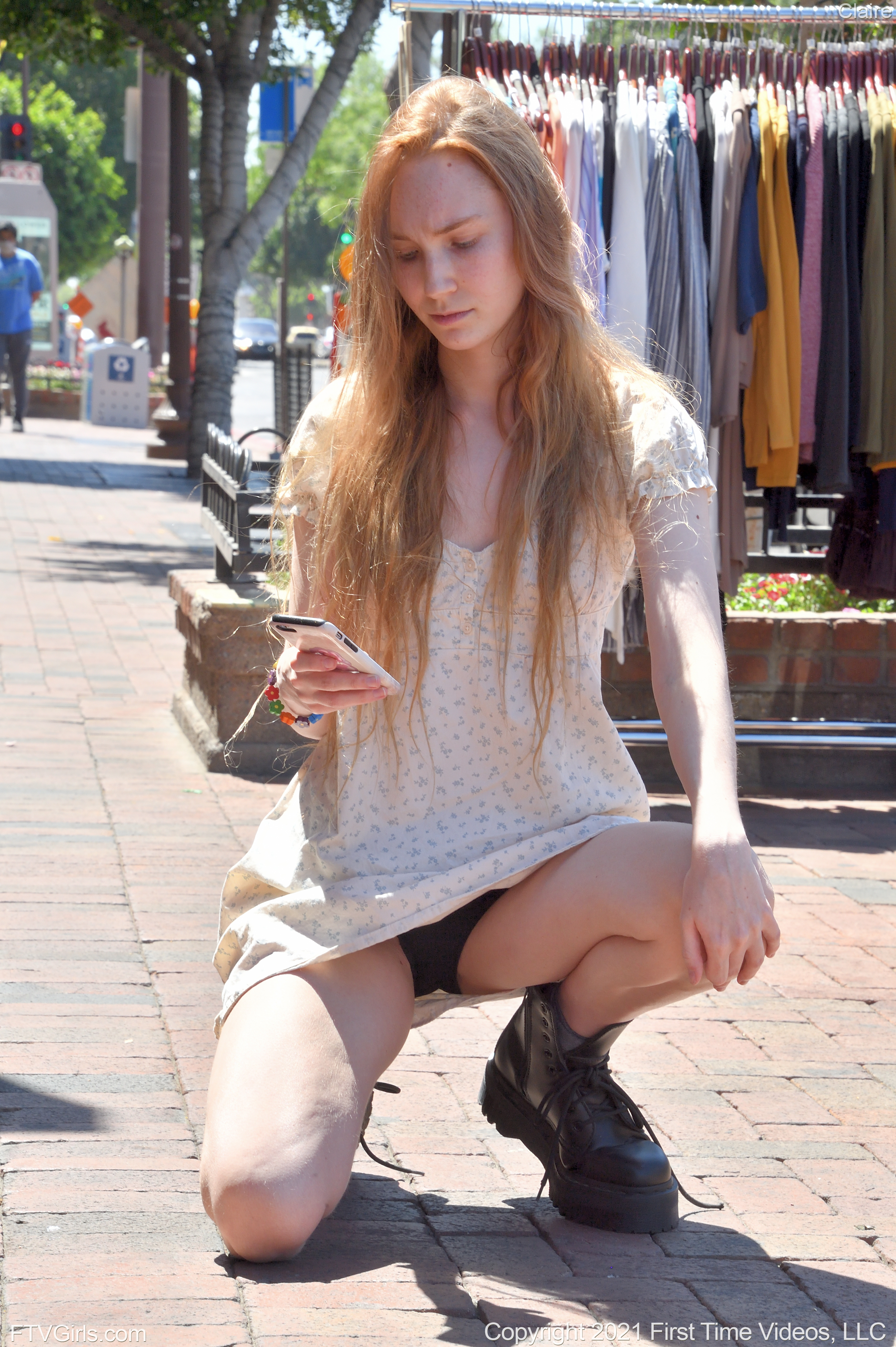 Claire in Ftv Girls set The Hippie Chic
