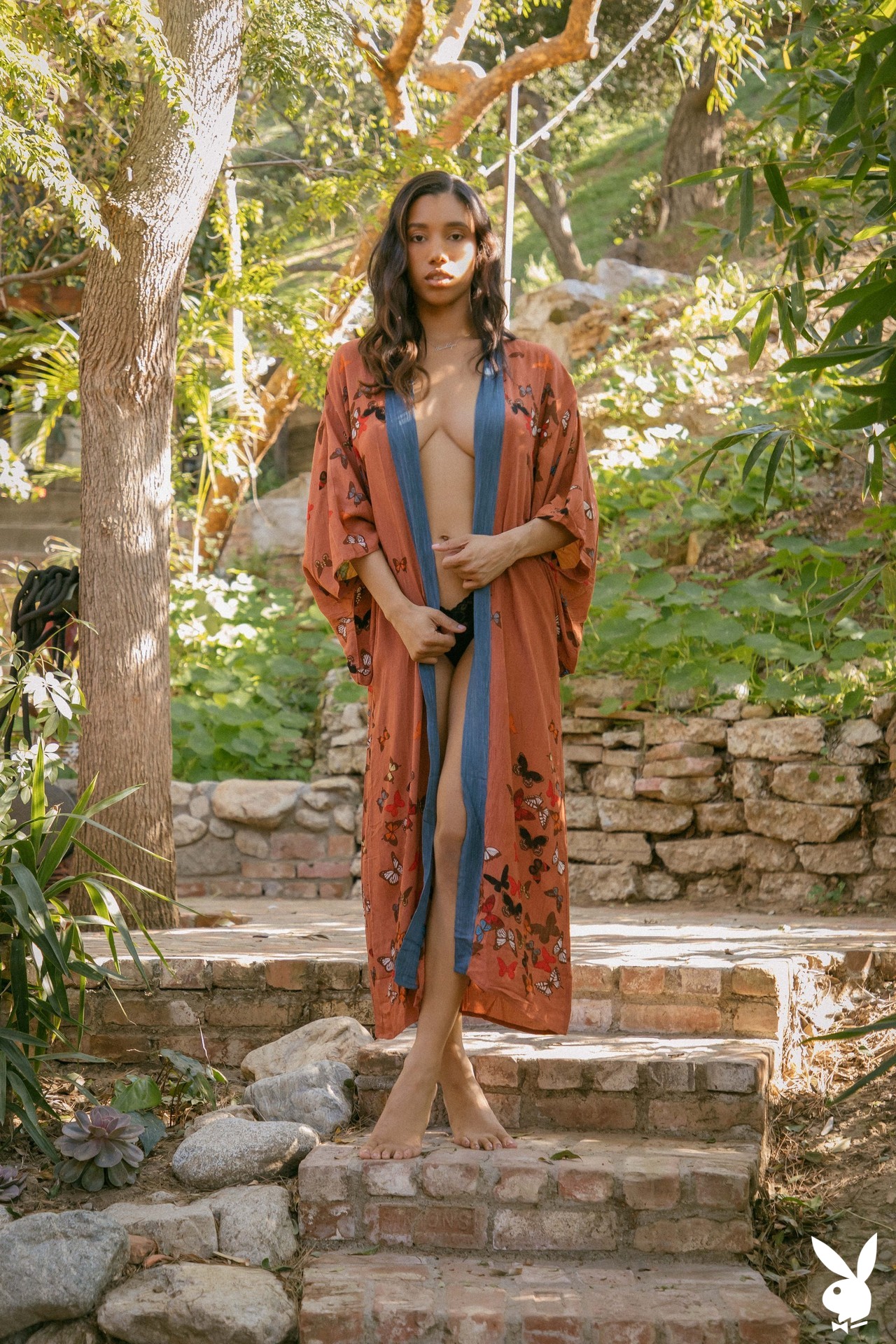 Brookliyn in Playboy set Natural Connection