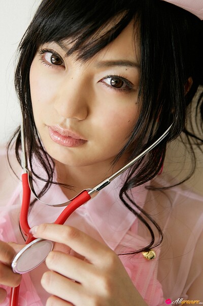 Mizuki Oshima in Service Pink from All Gravure