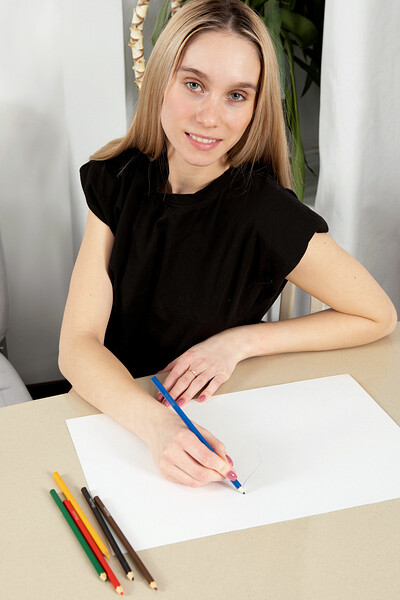 Vita Valentine in Nude Art from Nubiles