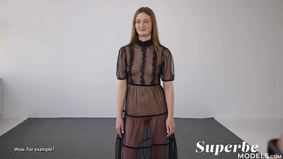 Kristina Filatova in Casting Kristina Filatova from Superbe Models