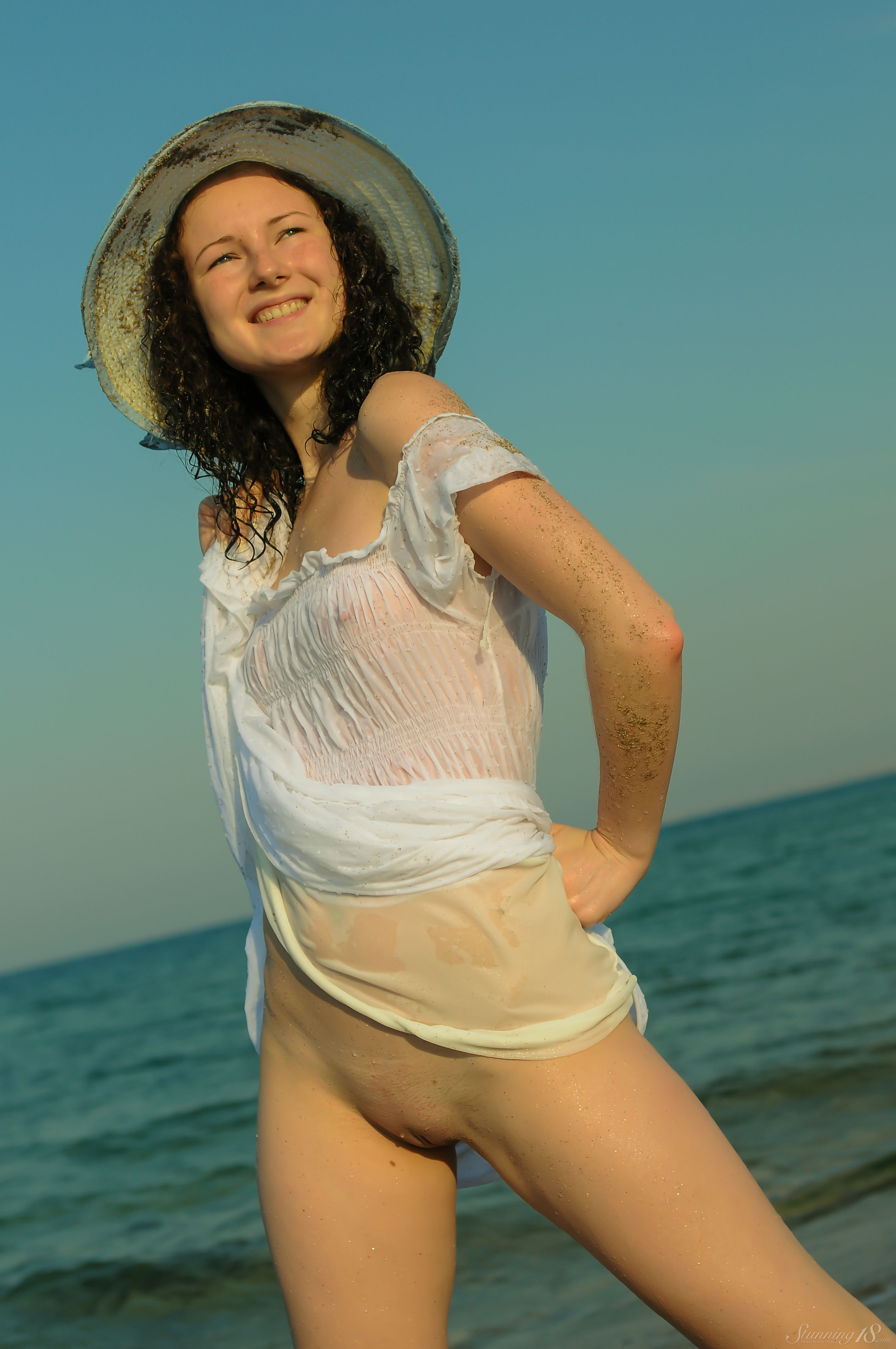 Christina F in Stunning 18 set Sand On My Skin