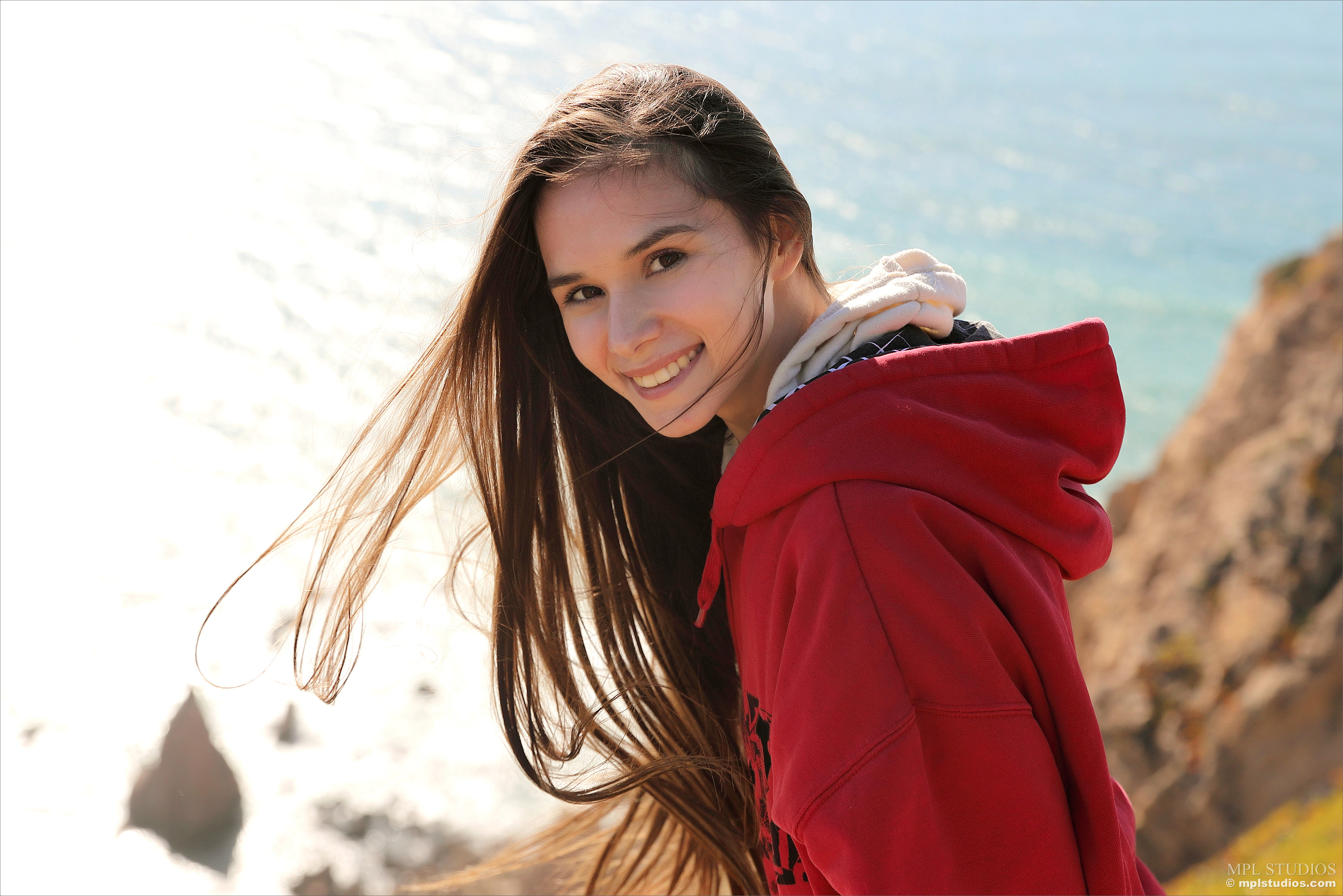 Leona Mia in MPL Studios set Postcard from Sintra