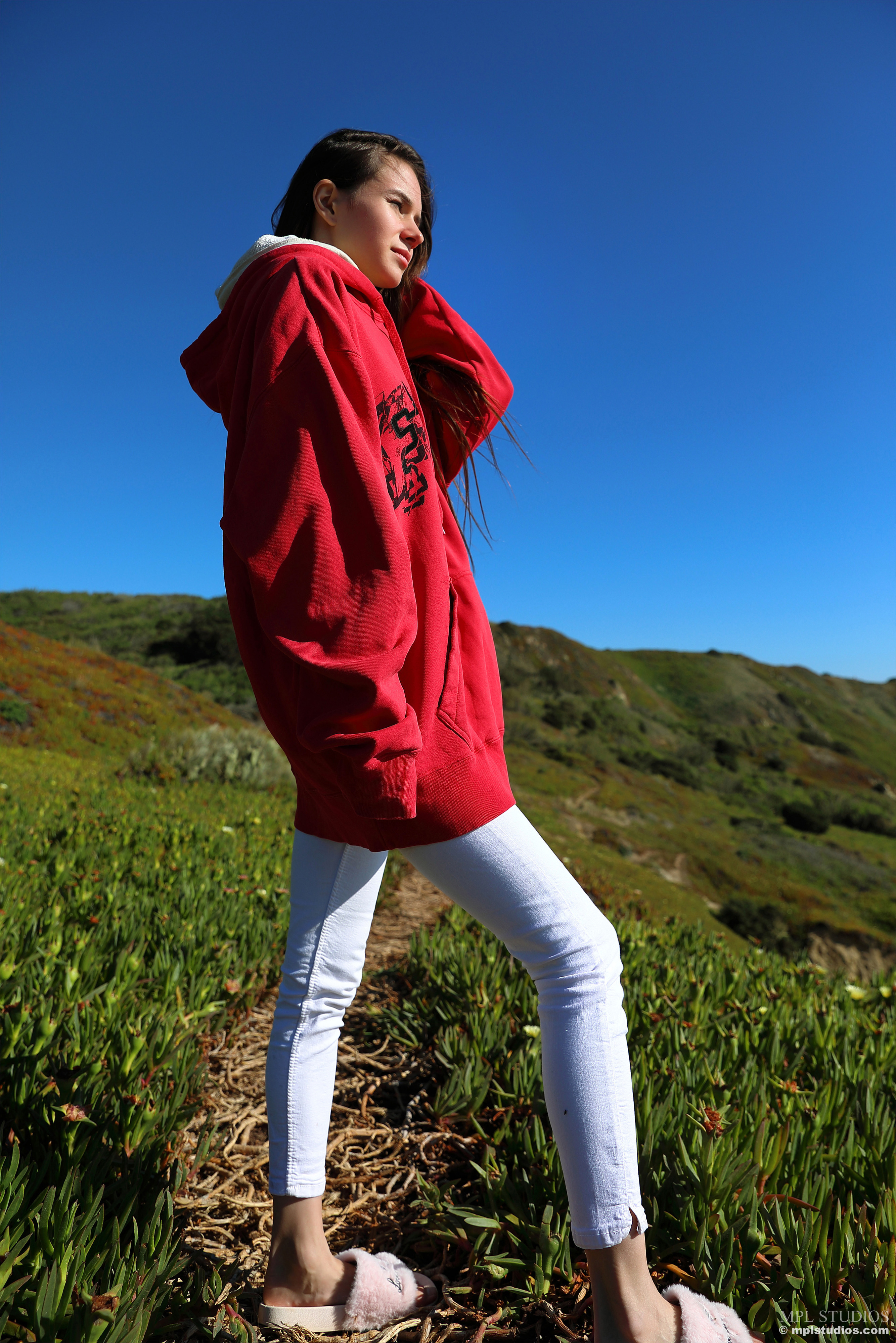 Leona Mia in MPL Studios set Postcard from Sintra