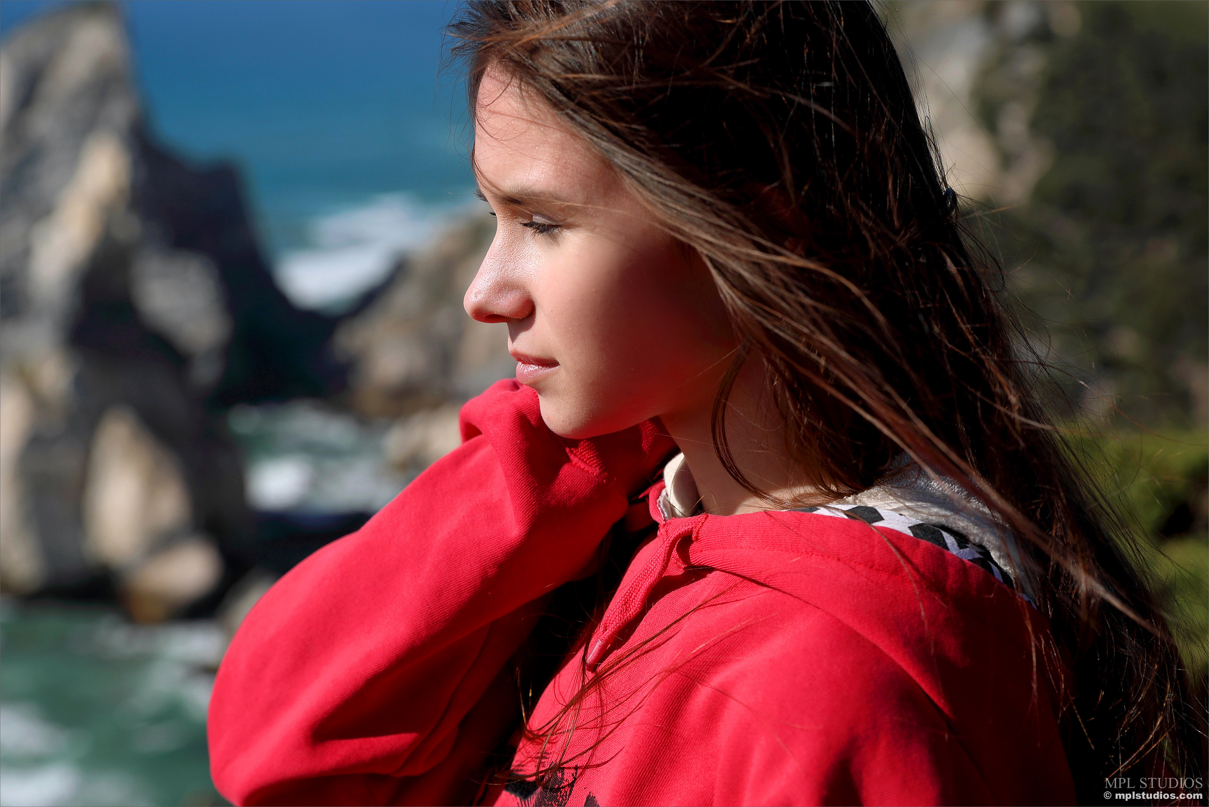 Leona Mia in MPL Studios set Postcard from Sintra