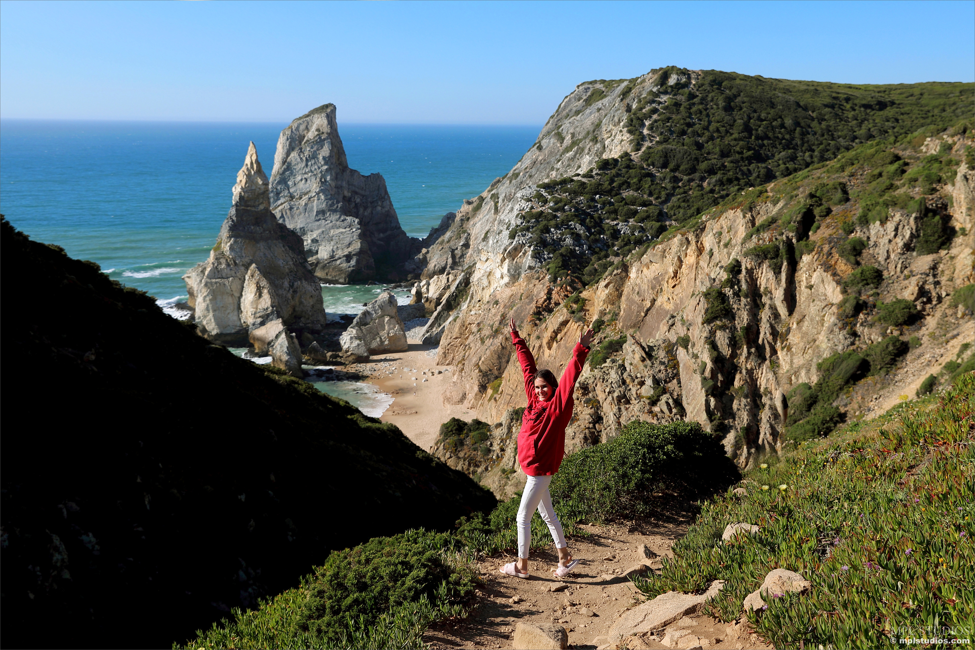 Leona Mia in MPL Studios set Postcard from Sintra