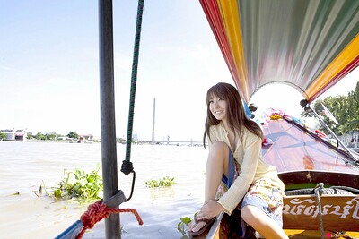 Azusa Yamamoto in Brunette Angel 5 from All Gravure