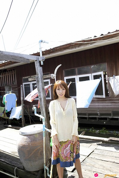Azusa Yamamoto in Brunette Angel 5 from All Gravure