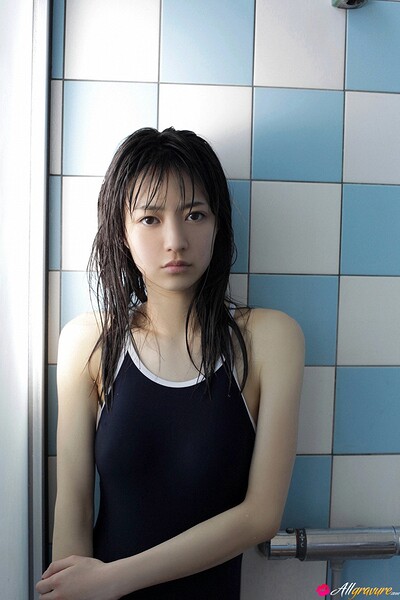 Rina Aizawa in Wet Affair from All Gravure