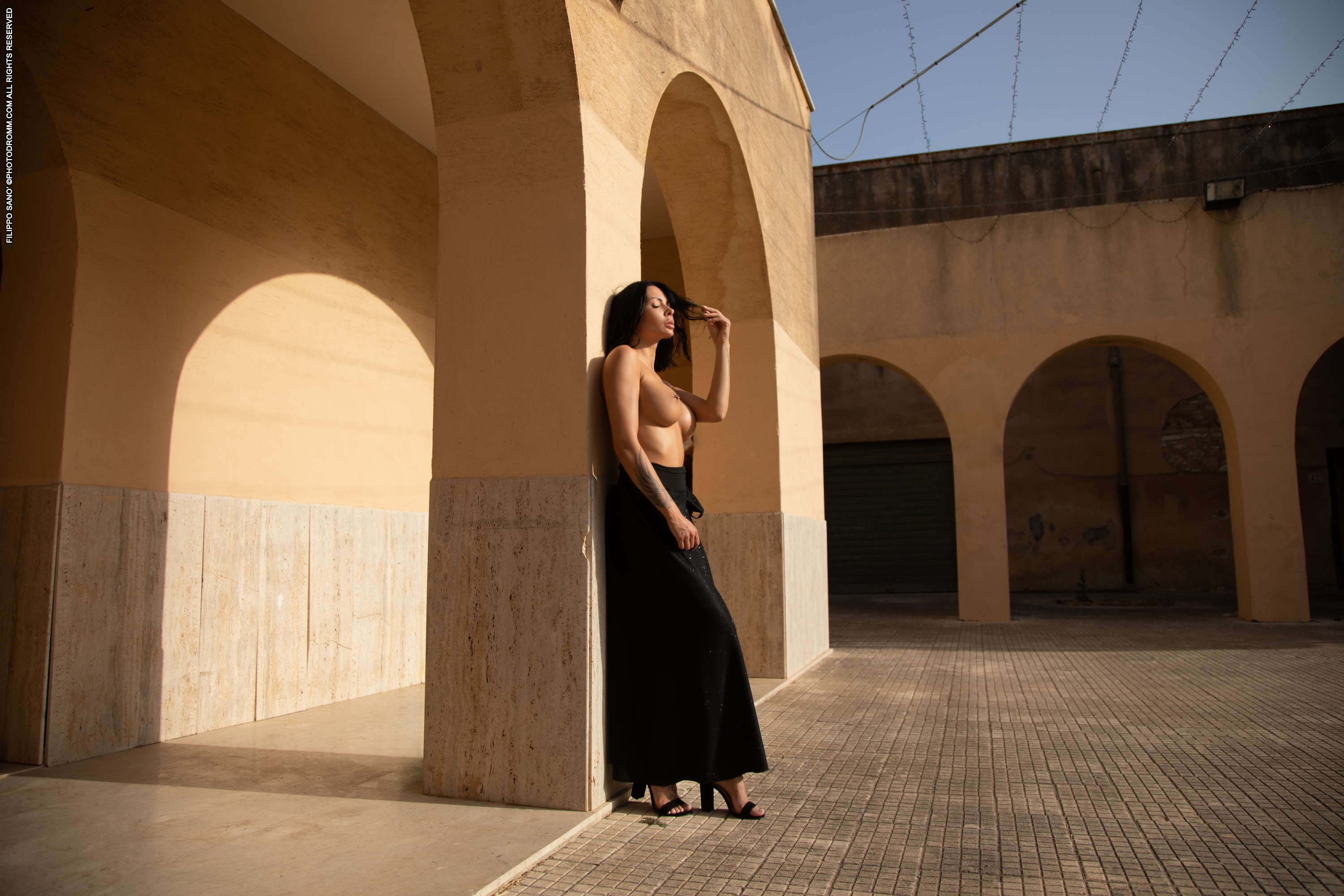 Claire in Photodromm set Breakfast At Ummari 2