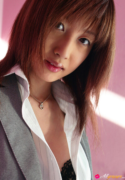 Mio Komori in Office Work from All Gravure