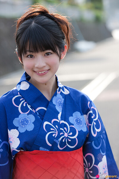 Yuuka Maeda in Kimono from All Gravure