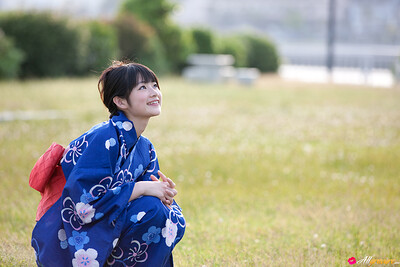 Yuuka Maeda in Kimono from All Gravure