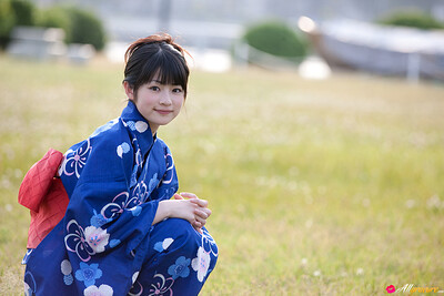 Yuuka Maeda in Kimono from All Gravure