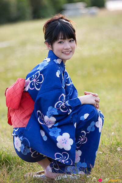Yuuka Maeda in Kimono from All Gravure