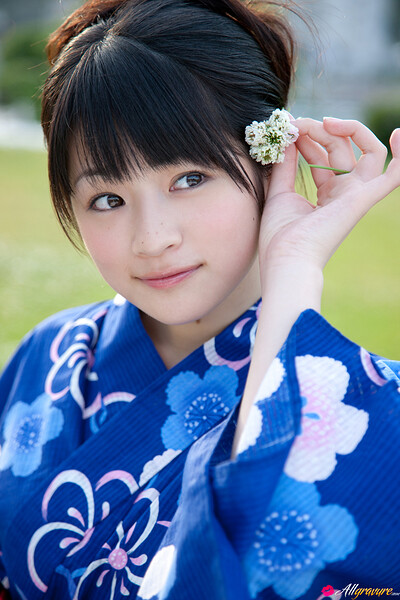 Yuuka Maeda in Kimono from All Gravure