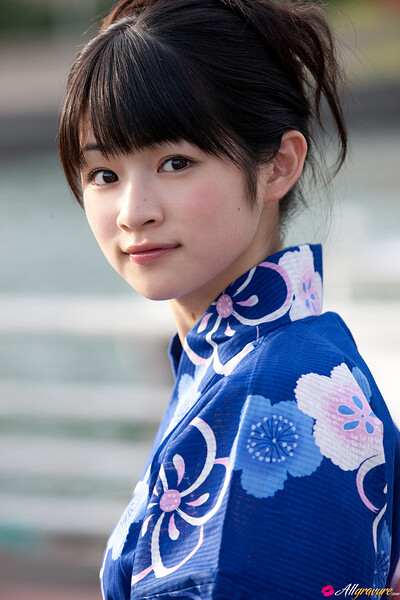 Yuuka Maeda in Kimono from All Gravure