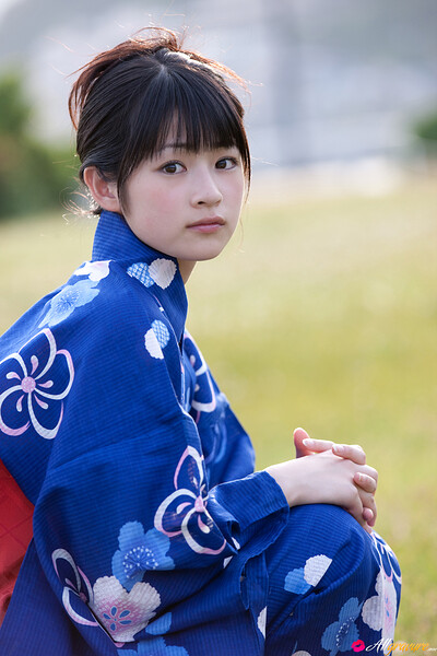 Yuuka Maeda in Kimono from All Gravure