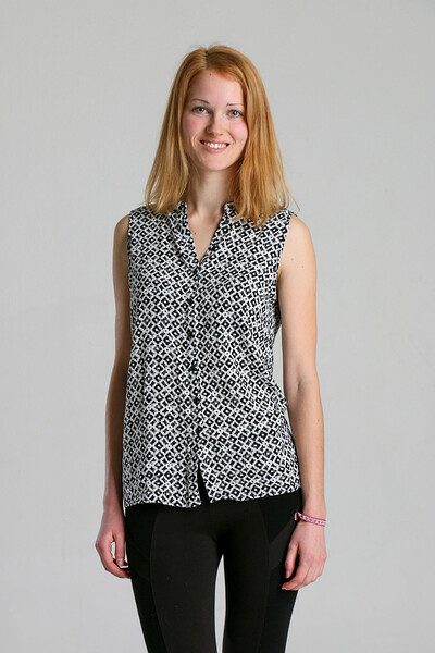 Amely in Natural Redhead from Test Shoots