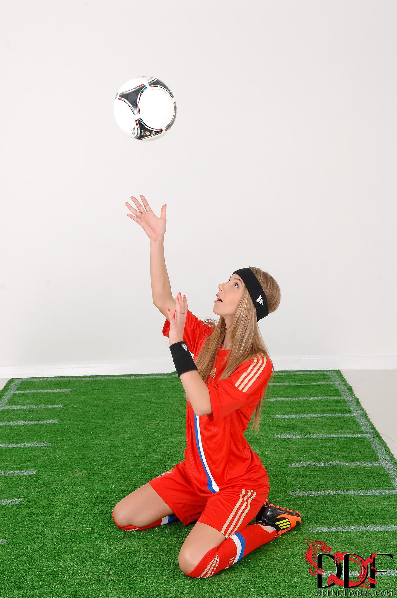 Anjelica in 1 by Day set Slide into this Soccer Sweetie
