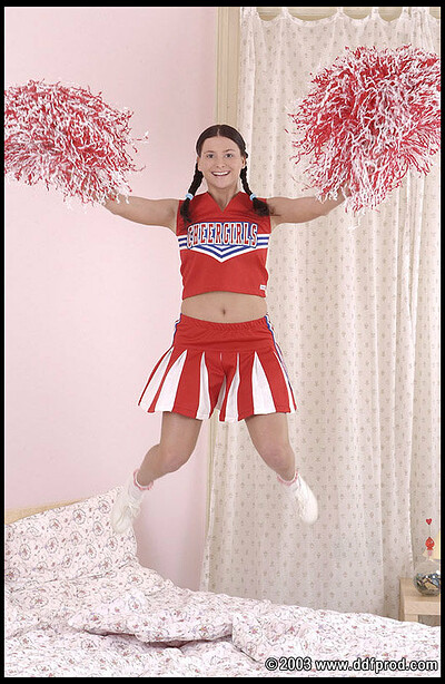 Jessica Fiorentino in Cheerleading her way to your seed from 1 by Day