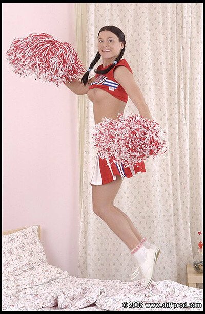 Jessica Fiorentino in Cheerleading her way to your seed from 1 by Day