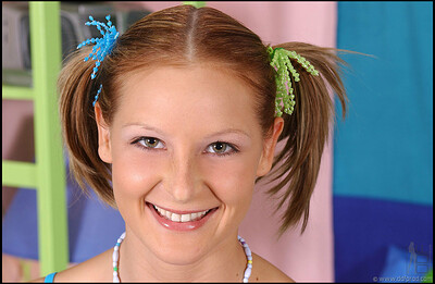 Liz Honey in Young girls who love the sensation from 1 by Day