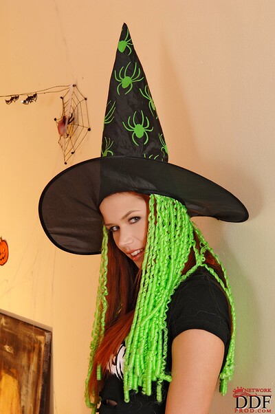 Kami in The sexiest witch around! from Hot Legs and Feet