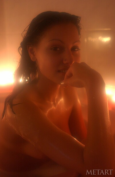 Anita A in Sensual Bath from Met Art