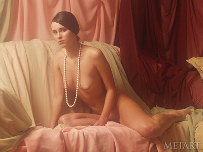 Lena O in Ray Of Light from Met Art