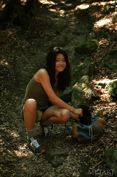 Keiko A in Petite Naturelle: Minako from Met Art