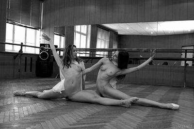 Jasmine A and Uliya E in Coreography from Met Art