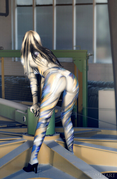  in Bodypaint from Met Art