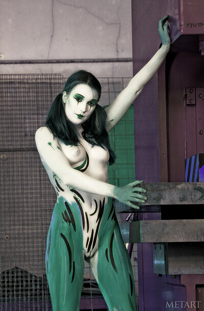  in Bodypaint from Met Art