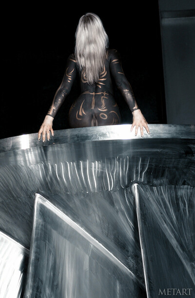  in Bodypaint from Met Art