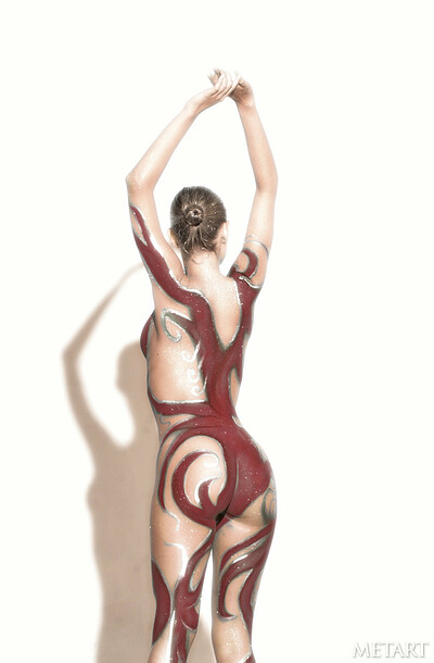  in Bodypaint from Met Art