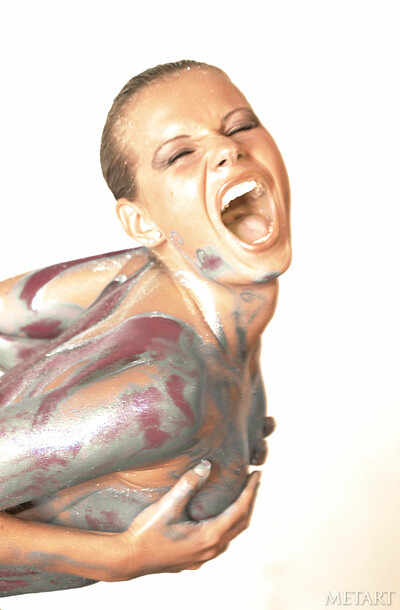  in Bodypaint from Met Art
