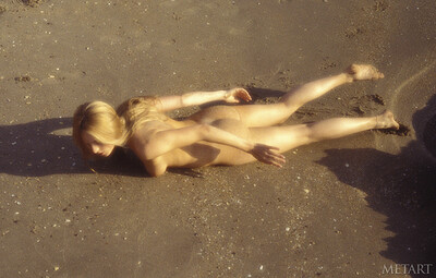 Allison A in Beaches from Met Art