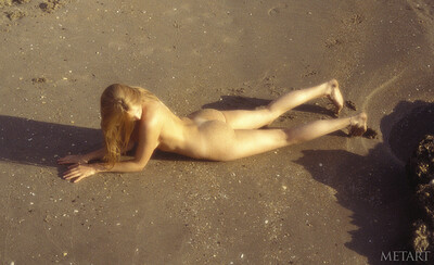 Allison A in Beaches from Met Art