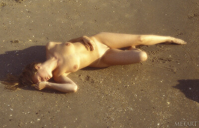 Allison A in Beaches from Met Art