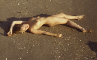 Allison A in Beaches from Met Art