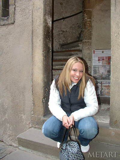 Veronika C in Christmas In Prague from Met Art